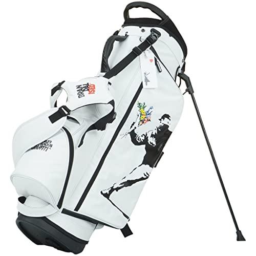 【訳あり・新品】 バンクシー スタンド キャディバッグ Flower Bomber BACB-02S 【HOV6683428149】(23518円)
