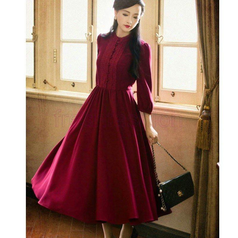 超美品 レトロワンピース 定番 新品 大人気 ロング 無地 結婚式 Aラインワンピース 復古系ワンピース ハイウエスト フレアワンピース お嬢様ワンピ ワンピース サイズ 3xl Mendartpropiedades Com Ar