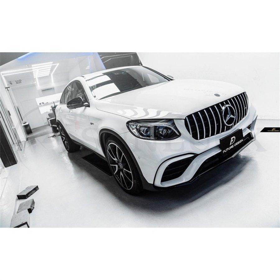 BENZ メルセデス?ベンツ GLC W253 C253 前期車 改造用 GLC63仕様 フロントバンパー パナメリカーナ グリル エアロ ボディー 大決算セール OSRAM社製LEDウィンカーバルブ4個セット