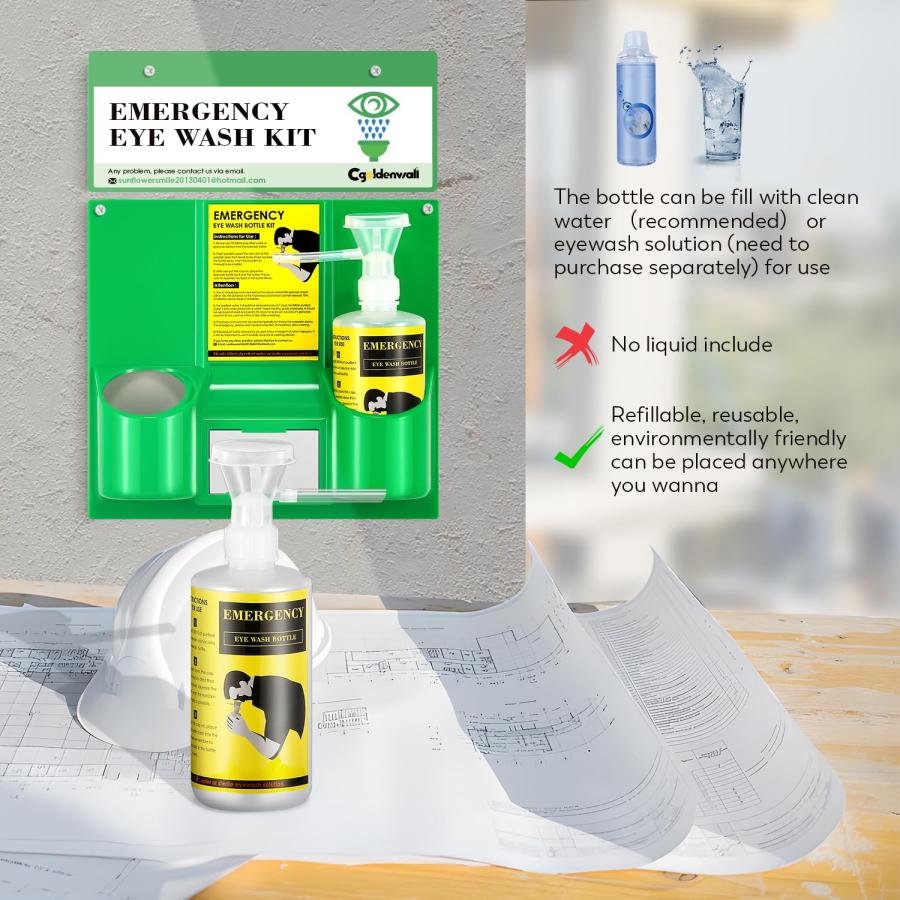 CGOLDENWALL 緊急用洗眼器 ハンディ洗眼ボルト アイウォッシュ CGOLDENWALL 緊急用洗眼器 ハンディ洗眼ボルト アイウォッシュ