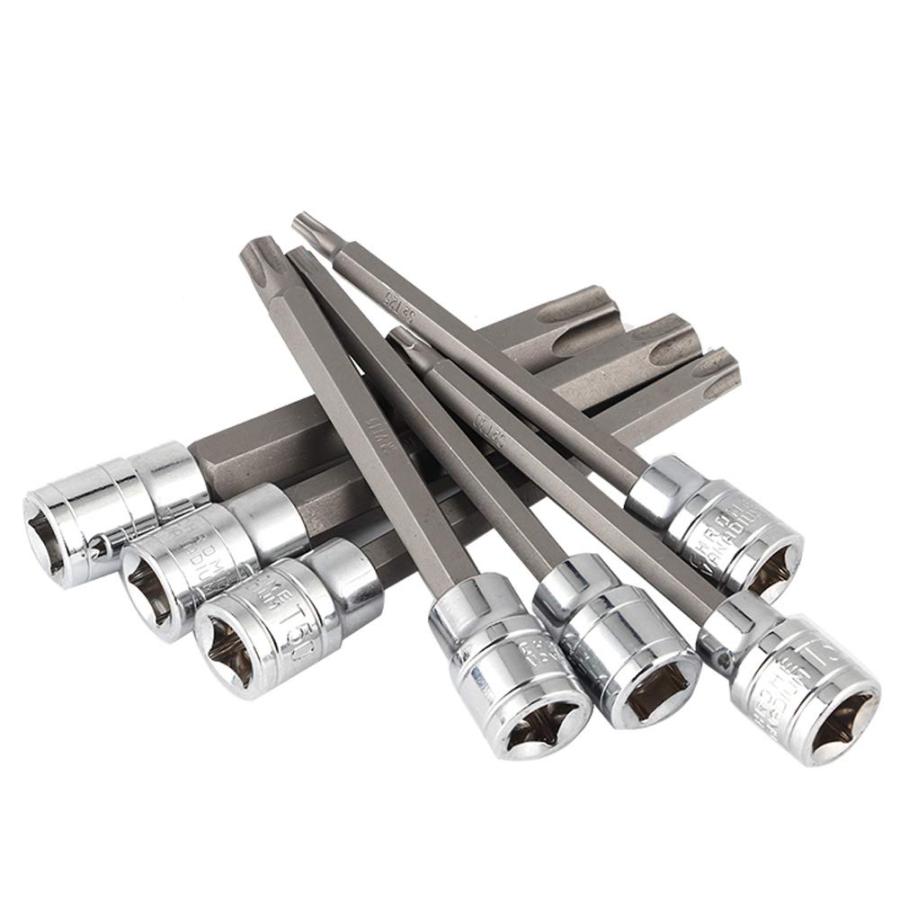 トルクスビットソケットセット トルクスレンチ 差込角 9.5mm 3/8 トルクスビットソケットセット トルクスレンチ 差込角 9.5mm 3/8