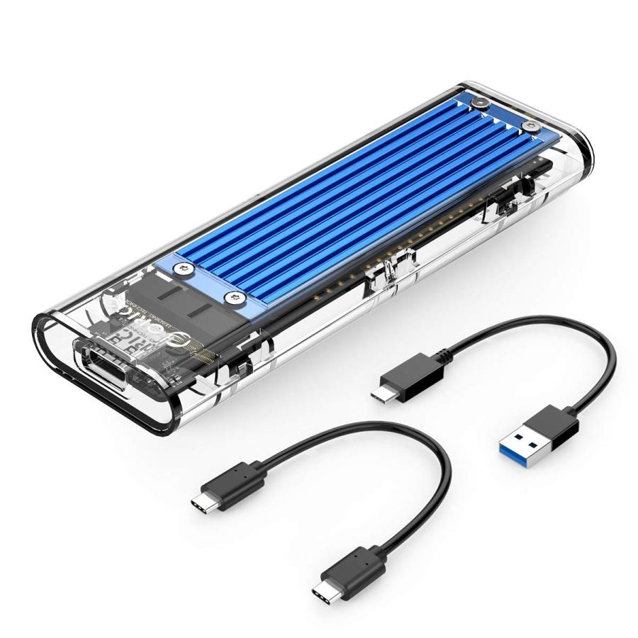 ORICO M.2 SSD 外付けケース 10Gbps ケース アルミプレート付属 ORICO M.2 SSD 外付けケース 10Gbps ケース アルミプレート付属
