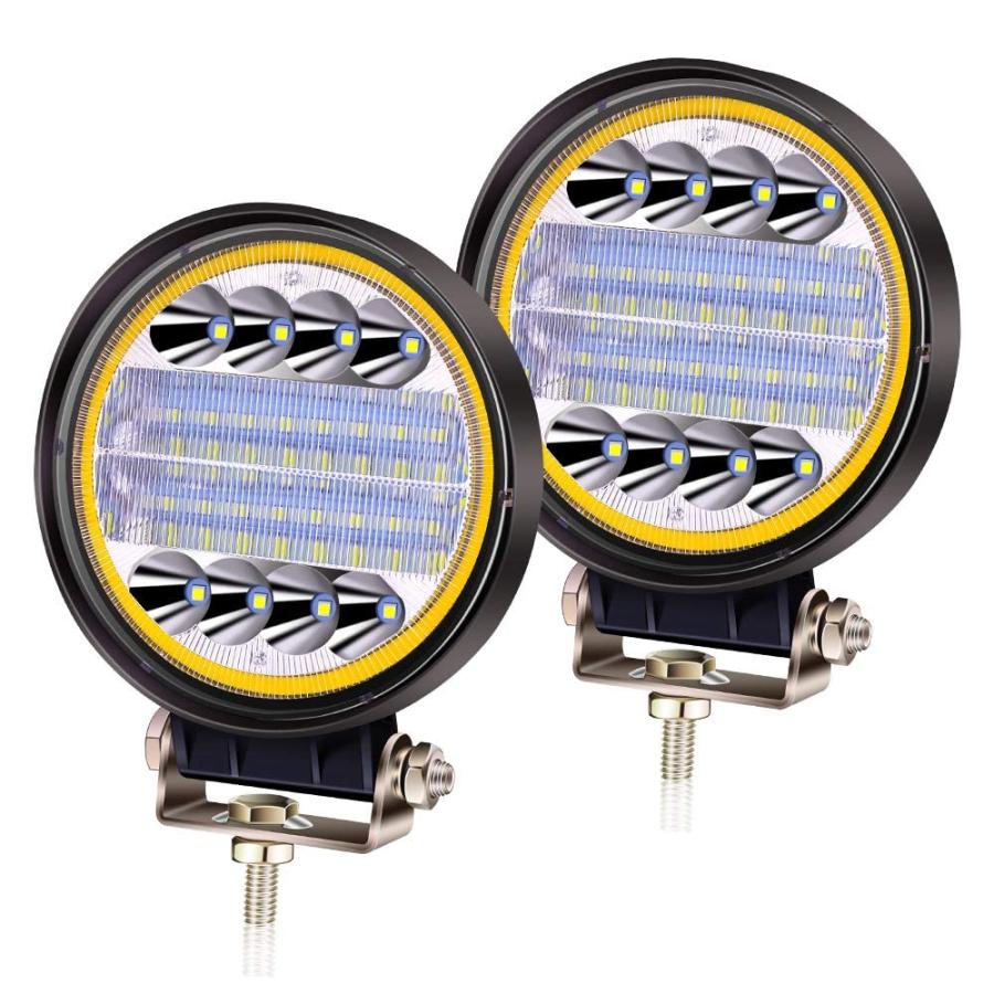 Aoling LED作業灯 ワークライト 12V 24V イカリング付き コンボ Aoling LED作業灯 ワークライト 12V 24V イカリング付き コンボ