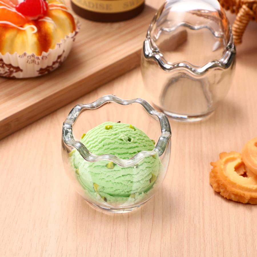 NUOLUX プリンカップ 耐熱ガラス プリン容器 プリン型 蓋付き 4 NUOLUX プリンカップ 耐熱ガラス プリン容器 プリン型 蓋付き 4