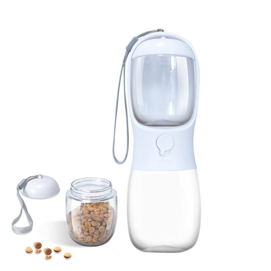 犬 散歩 水 ペット水筒 ウォーターボトル 犬 みずのみ器 ペットボトル犬グッズ 水飲み おやつ 給水器 外出 軽量 ケースドライブ 旅行 ペット 車 の商品画像