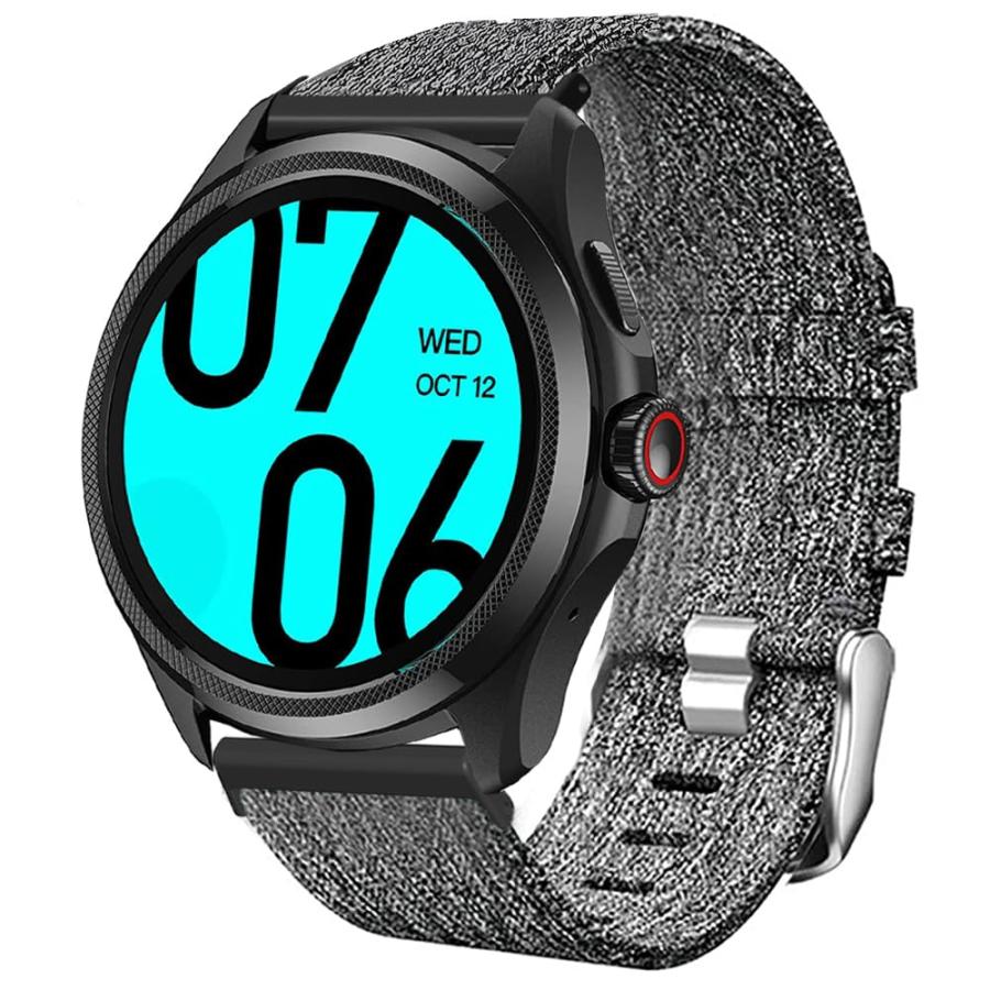 Lamshaw] for Ticwatch Pro 5バンド, ナイロン 交換バンド 柔らか 
