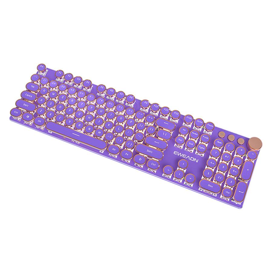EWEADN V20 タイプライター キーボード レトロ スチームパンク