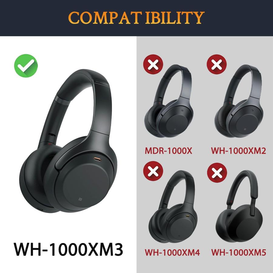 SOULWIT ヘッドバンド ヘッドバンドパッド Sony WH-1000XM3 SOULWIT ヘッドバンド ヘッドバンドパッド Sony WH-1000XM3