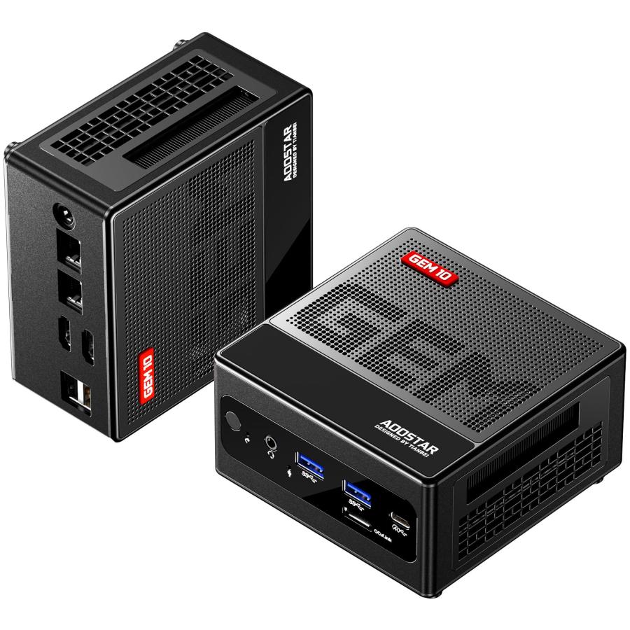 AOOSTARミニPC Ryzen 7 6800H GEM10 mini pc 8C 16T 最大4.7GHz 32g/1t LPDDR5 680M : フォレストジャパンYahoo!ショップ - 通販 - Yahoo!ショッピング AOOSTARミニPC Ryzen 7 6800H GEM10 mini pc 8C 16T 最大4.7GHz 32g/1t LPDDR5 680M : フォレストジャパンYahoo!ショップ - 通販 - Yahoo!ショッピング