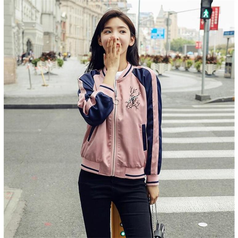 レディース スタジャン スカジャン 野球服 刺繍リバーシブル ジャンパーコートブルゾン 春秋 Ba1112 フォリスト 通販 Yahoo ショッピング