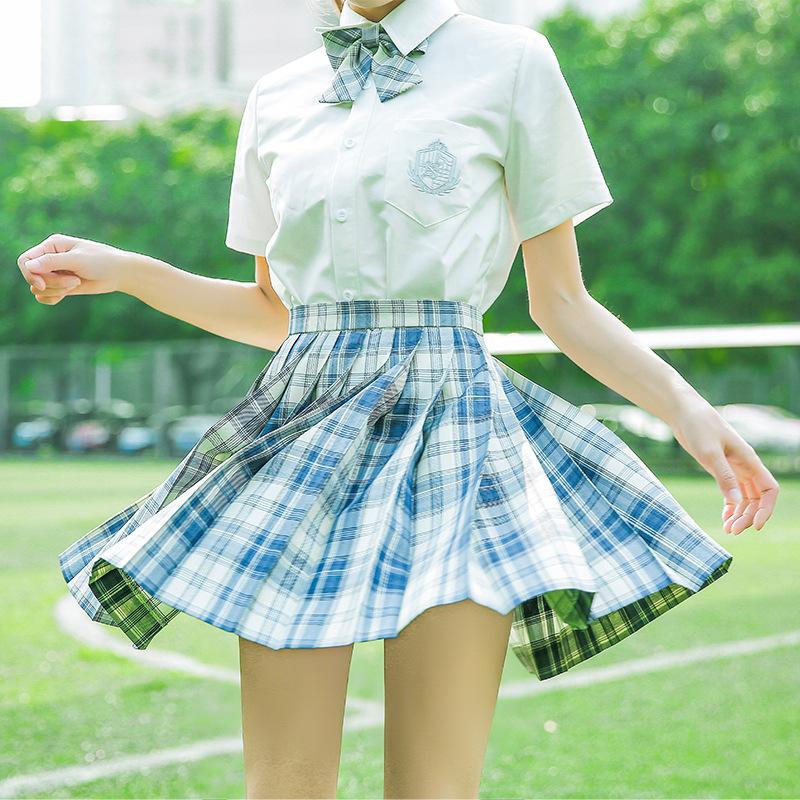 セーラー服 半袖 ブラウス プリーツスカート 女子制服 単品