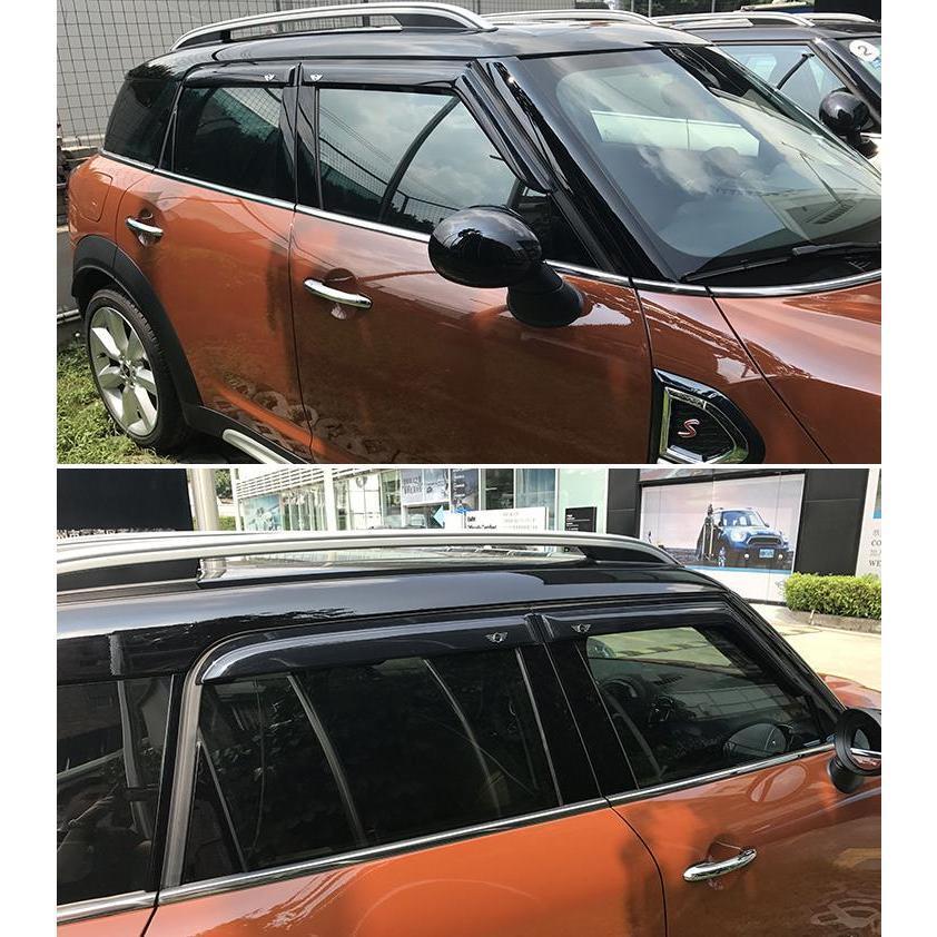 新品 BMW MINI F60 F55 F54 R60 アエロリフト サイドバイザー ドア