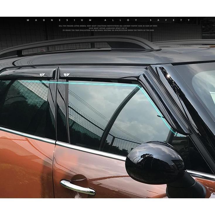 新品 BMW MINI F60 F55 F54 R60 アエロリフト サイドバイザー ドア