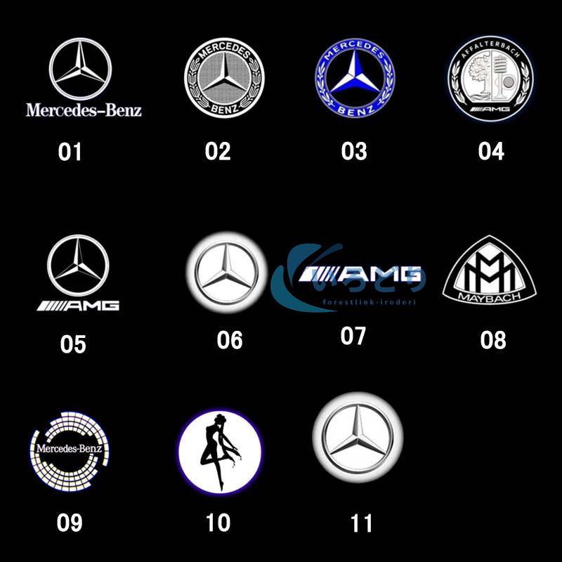 メルセデス純正 AMG LED カーテシランプ ロゴプロジェクター CLA E Mercedes-Benz Mercedes Benz AMG ロゴ プロジェクター ドア