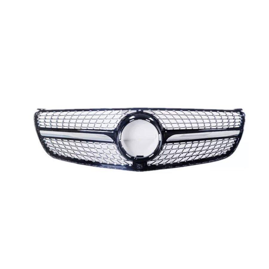 販売されてい 高品質//メルセデスベンツ W447 ダイヤモンドグリル Vクラス Mercedes Benz フロントグリル V250/V260 (2015-2018) 外装 パーツ 社外品