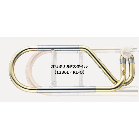 XO（エックスオー） テナーバストロンボーン 1236RL＜SR-GB＞ ゴールド