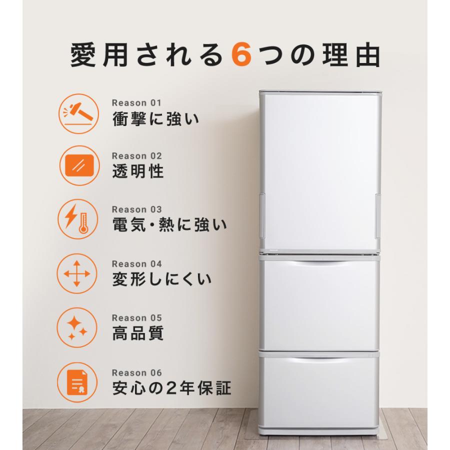 冷蔵庫マット \楽天8冠 雑誌掲載 圧倒的高評価 / 傷防止 下敷き 冷蔵庫 洗濯機 床保護 Mサイズ 65×70cm RM-02 国内正規2年保証 | ブランド登録なし | 09