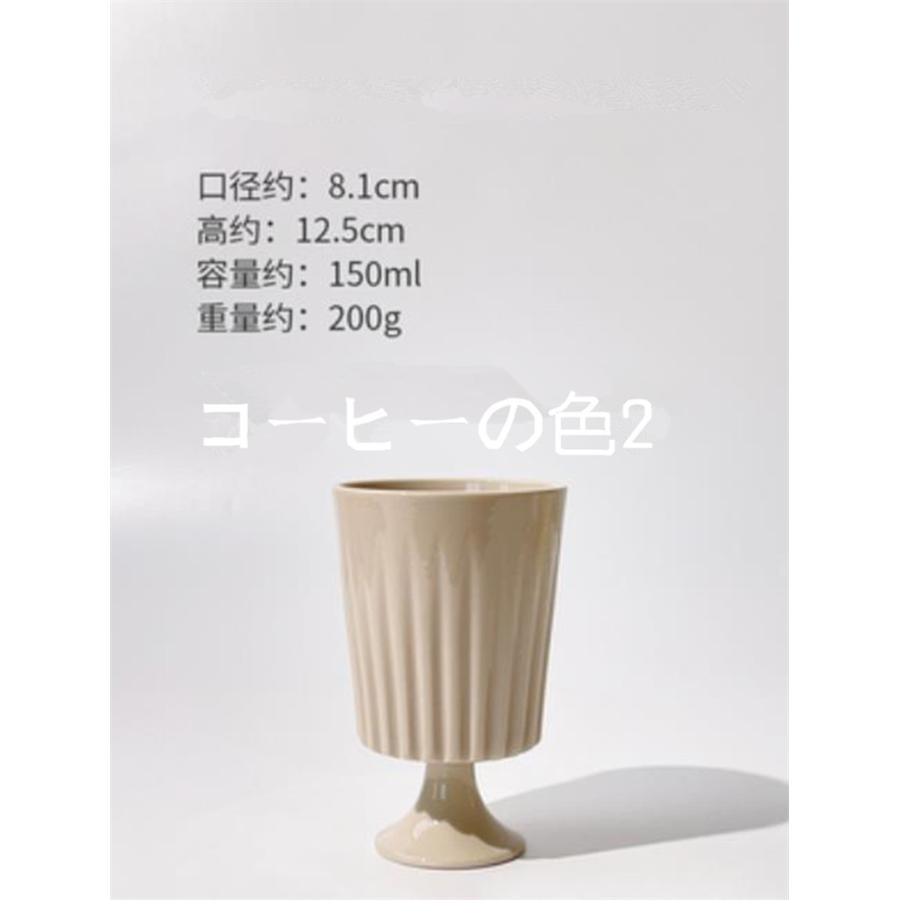 2023年の新商品更新 高脚カップ セラミックカップ コーヒーカップ 牛乳カップ レリーフカップ アイスクリームカップ 低脚カップ マグカップ デザートカップ｜foresttrading-2022｜19