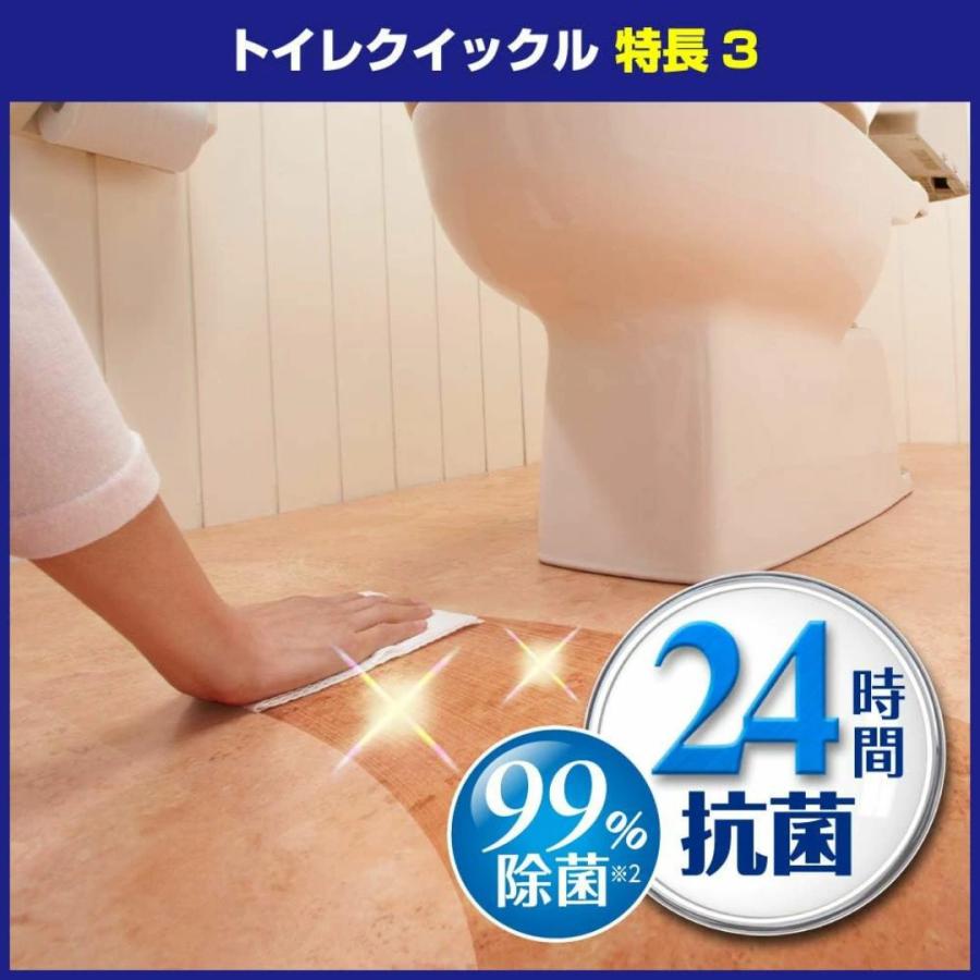 Kao 花王 トイレクイックル つめかえ用 ミントの香り ジャンボパック 20枚 × 12個 クイックル トイレクイックル トイレ洗剤 | Kao | 05