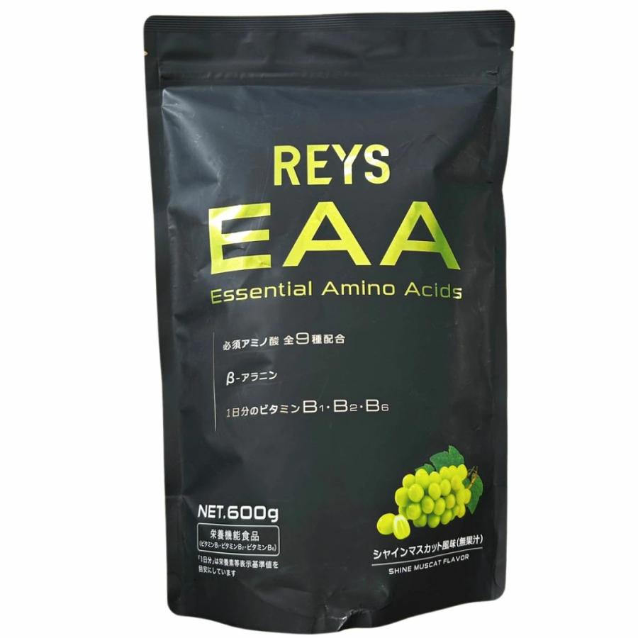 シャインマスカット＋パイナップル REYS レイズ EAA 600g Amazon | REYS レイズ EAA 山澤礼明 監修 必須アミノ酸 9種配合
