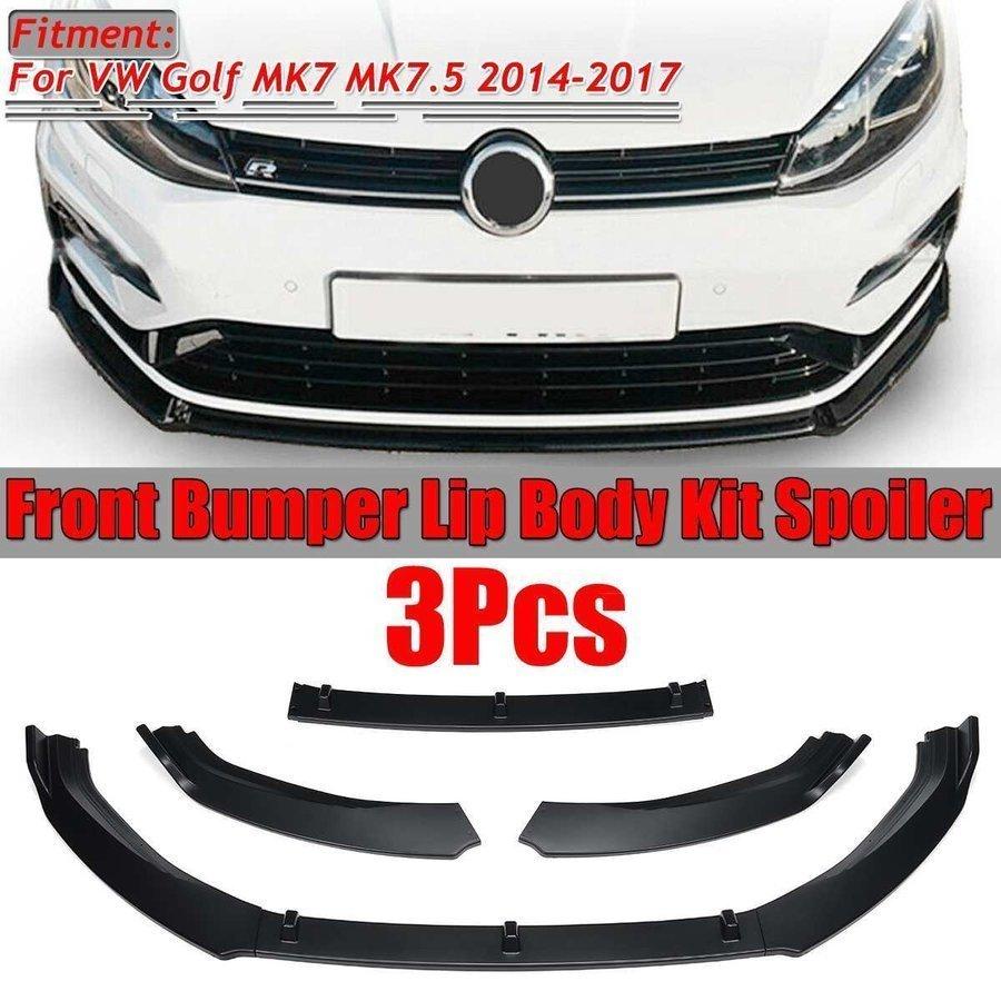 高品質 フロントスポイラー VW ゴルフ mk7 7.5用 リップスポイラー