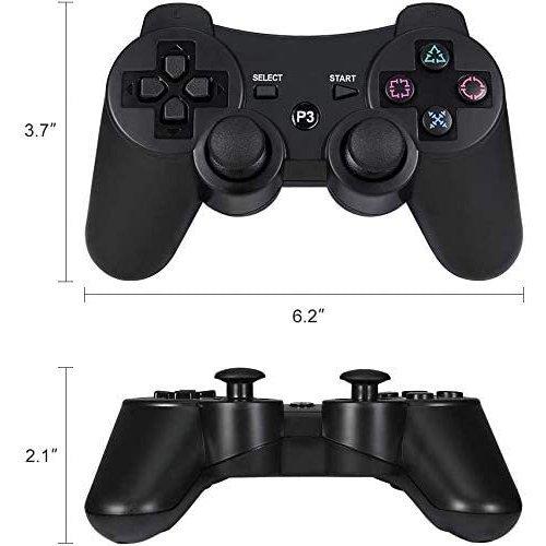 Web限定カラー Ps3 コントローラー ワイヤレス 無線 ゲームパッド 振動機能 人間工学 Usb ケーブル 6軸リモートゲームパッド 充電式 Discoversvg Com