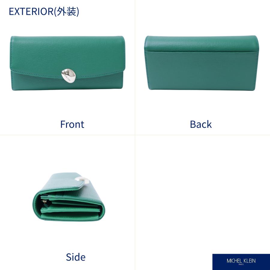MICHEL KLEIN KLEIN(ミッシェル クラン) カブセ長財布 2009 牛革
