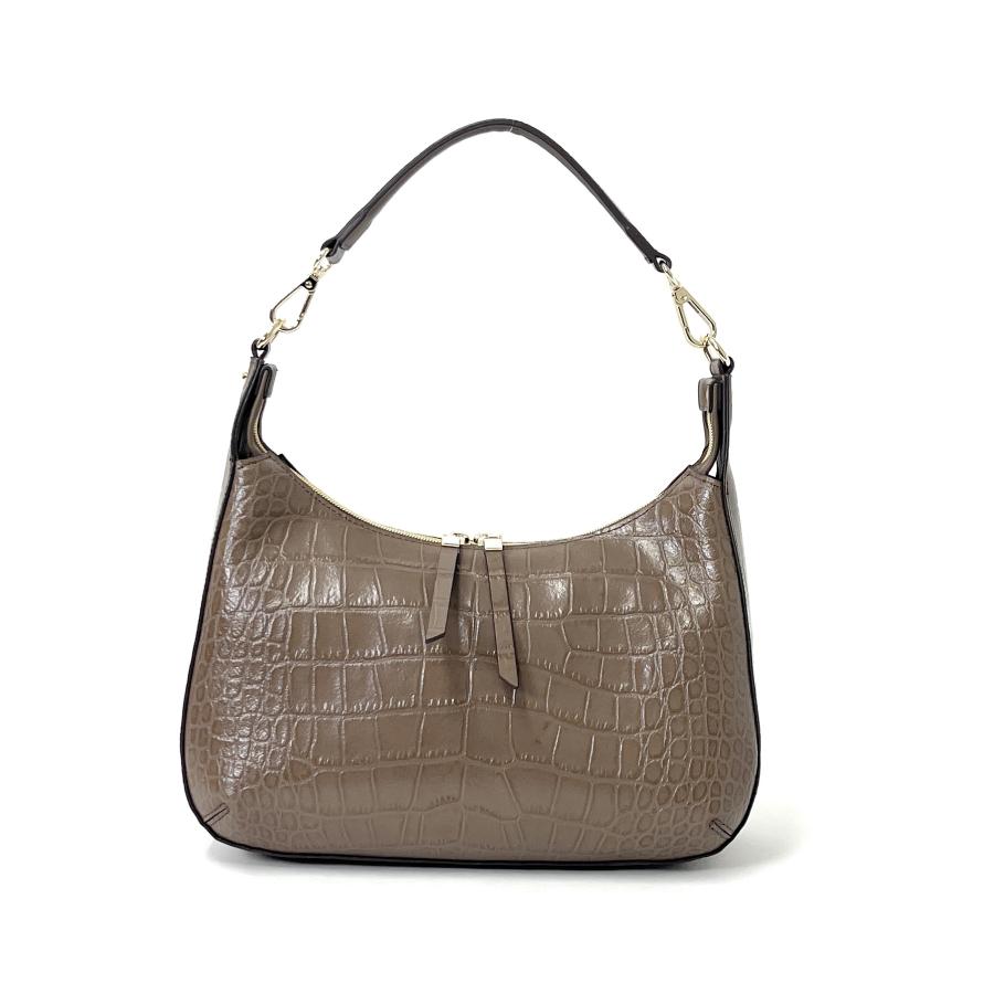 モーダプリンチペ クロコダイル型押し 2WAYショルダーバッグ