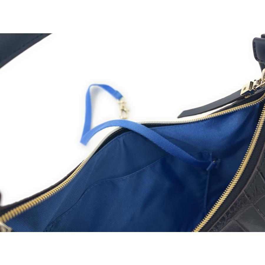 モーダプリンチペ 牛革 クロコ型押 A４サイズ対応 トートバッグ イエロー イタリア革クロコ型押し・重ね染めイエローA42Wayショルダー