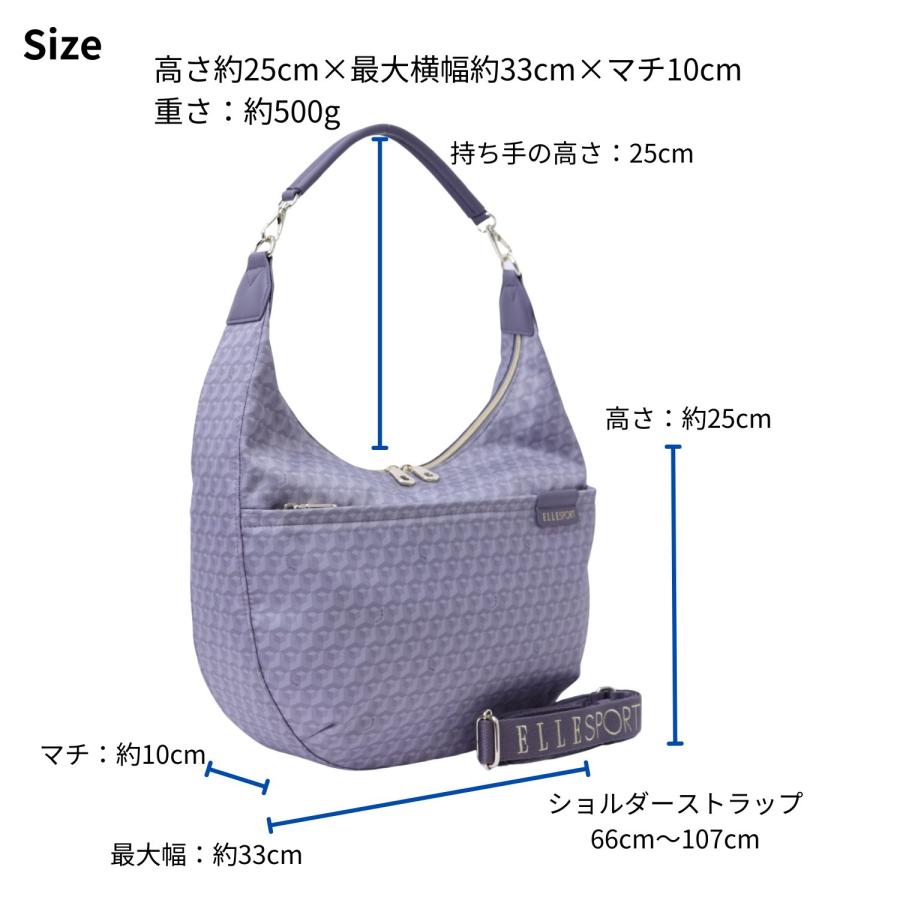 ELLE SPORT（エルスポーツ） エル スポーツ(ELLE SPORT)ハーフムーン 