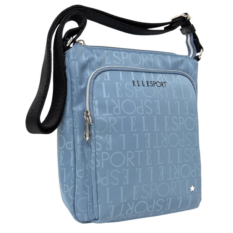 ELLE SPORT（エルスポーツ） ショルダーバッグ 上品に持てる縦型 