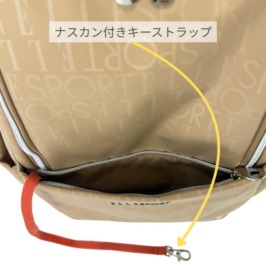 ELLE SPORT（エルスポーツ） タウンリュック 軽量 はっ水 多収納 E20 