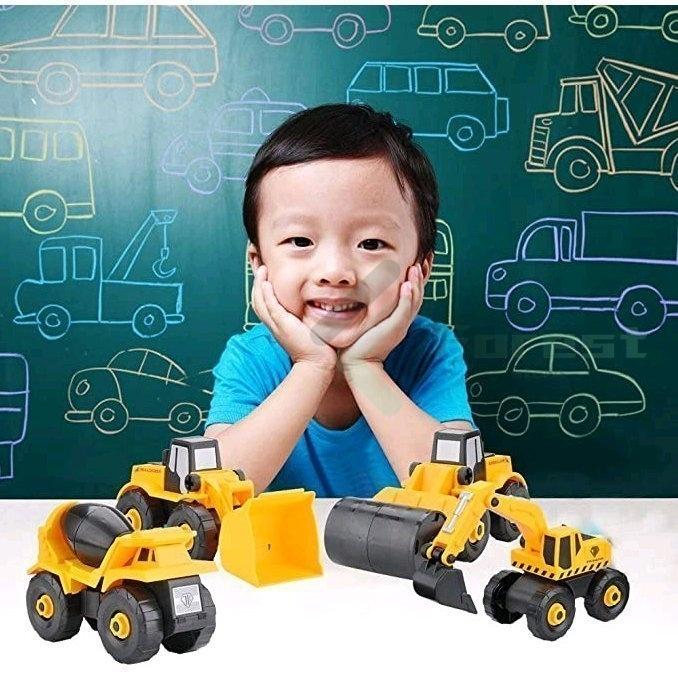 Seal限定商品 車おもちゃ 組み立て車ブロック組み立て 建設車両 誕生日プレゼント 知育玩具 工事作業 1歳 2歳 3歳 4歳 男の子 女の子 Discoversvg Com