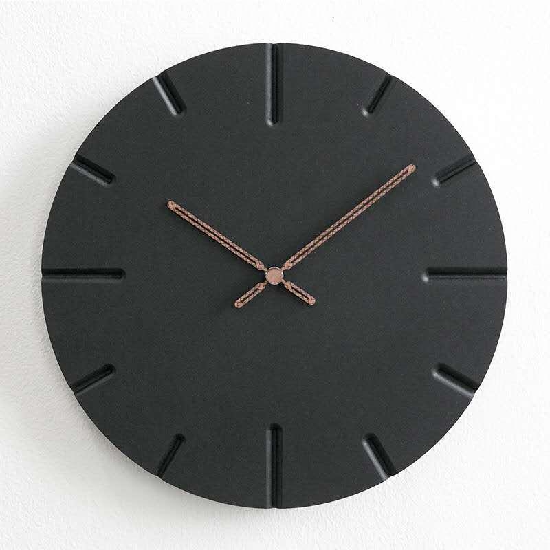 壁掛け時計 大注目 おしゃれ 北欧 連続秒針 静音 インテリア シンプル フレームなし モダン