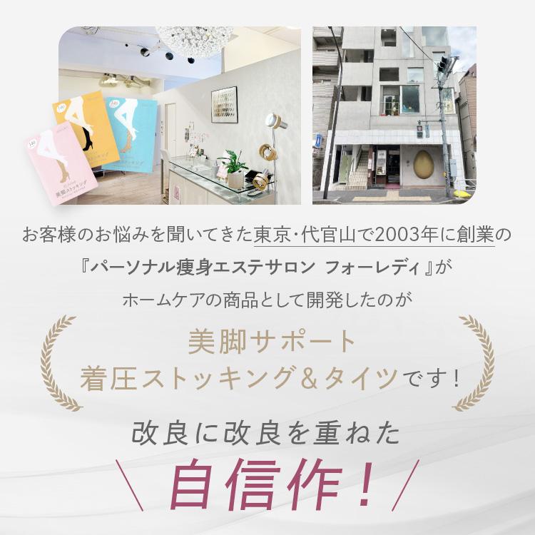 美脚サポート着圧ストッキング（３足セット） |  | 03