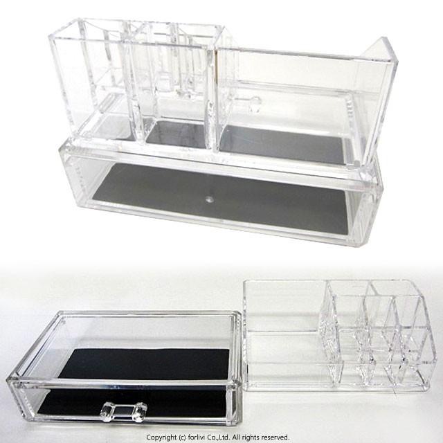 コスメ収納ケース 引き出し F1062 ジュエリーケース アクリルケース 収納ケース コレクションボックス 小物入れ 小物収納 アクセサリー ディスプレイ F1062 アクリル雑貨専門店フォーリビ 通販 Yahoo ショッピング
