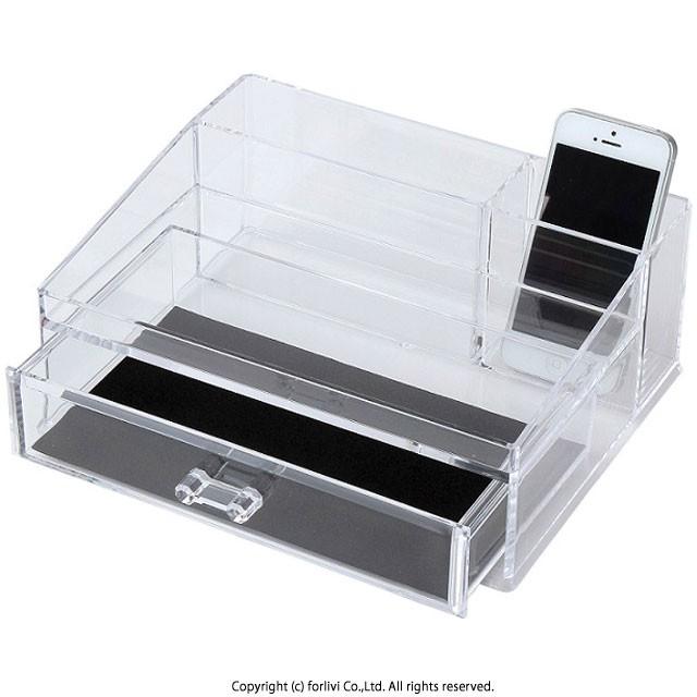 多目的収納ケースチェスト1段 F1072 アクリル製 収納ケース ギフト コスメボックス 小物入れ アクセサリー ディスプレイ 引き出し F1072 高級アクリルアイテム フォーリビ 通販 Yahoo ショッピング