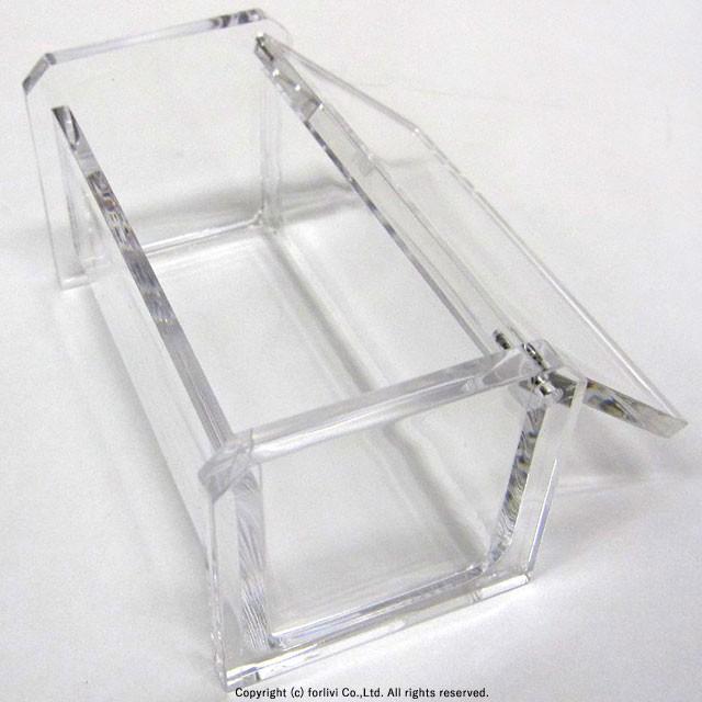 フラップボックスs H3076 コスメボックス クリアケース 小物入れ 収納ケース コスメボックス アクリルケース ディスプレイ ケース コレクション H3076 アクリル雑貨専門店フォーリビ 通販 Yahoo ショッピング