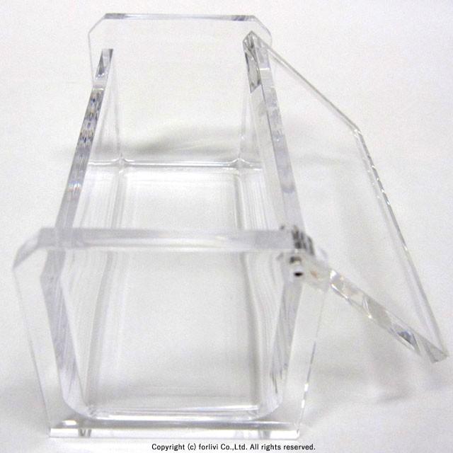 フラップボックスs H3076 コスメボックス クリアケース 小物入れ 収納ケース コスメボックス アクリルケース ディスプレイ ケース コレクション H3076 アクリル雑貨専門店フォーリビ 通販 Yahoo ショッピング