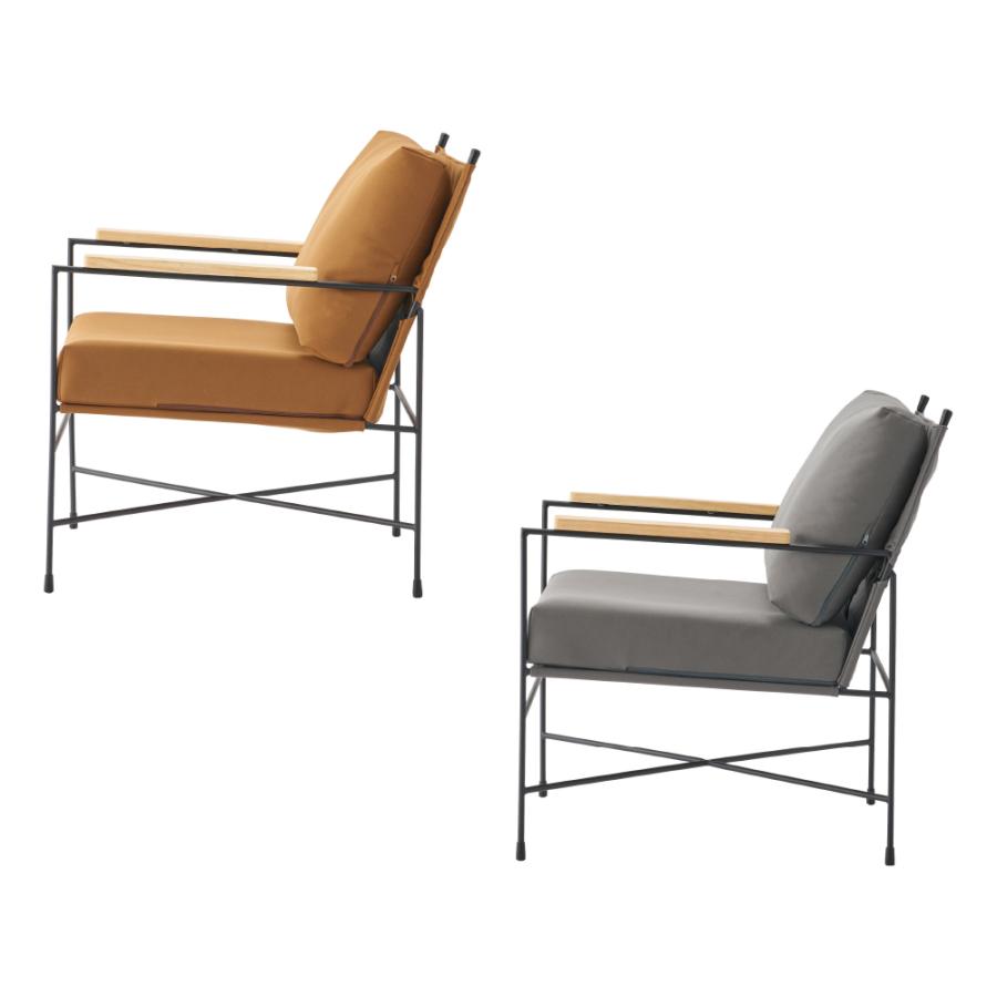 ダイニングチェア 椅子 おしゃれ 食卓椅子 イス 北欧 リビング 肘付き レザー 1脚 いす 背もたれ モダン シンプル アイアン ラウンジ キャメル グレー form 東谷 | 東谷 | 18