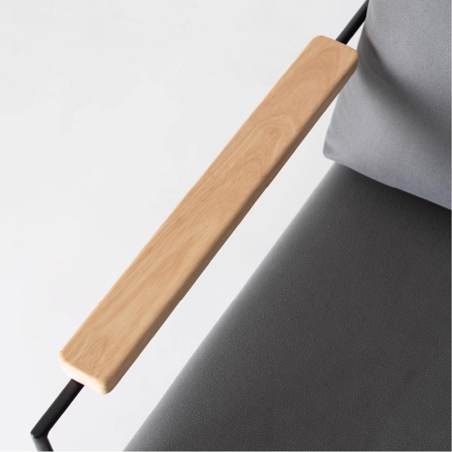 ダイニングチェア 椅子 おしゃれ 食卓椅子 イス 北欧 リビング 肘付き レザー 1脚 いす 背もたれ モダン シンプル アイアン ラウンジ キャメル グレー form 東谷 | 東谷 | 03