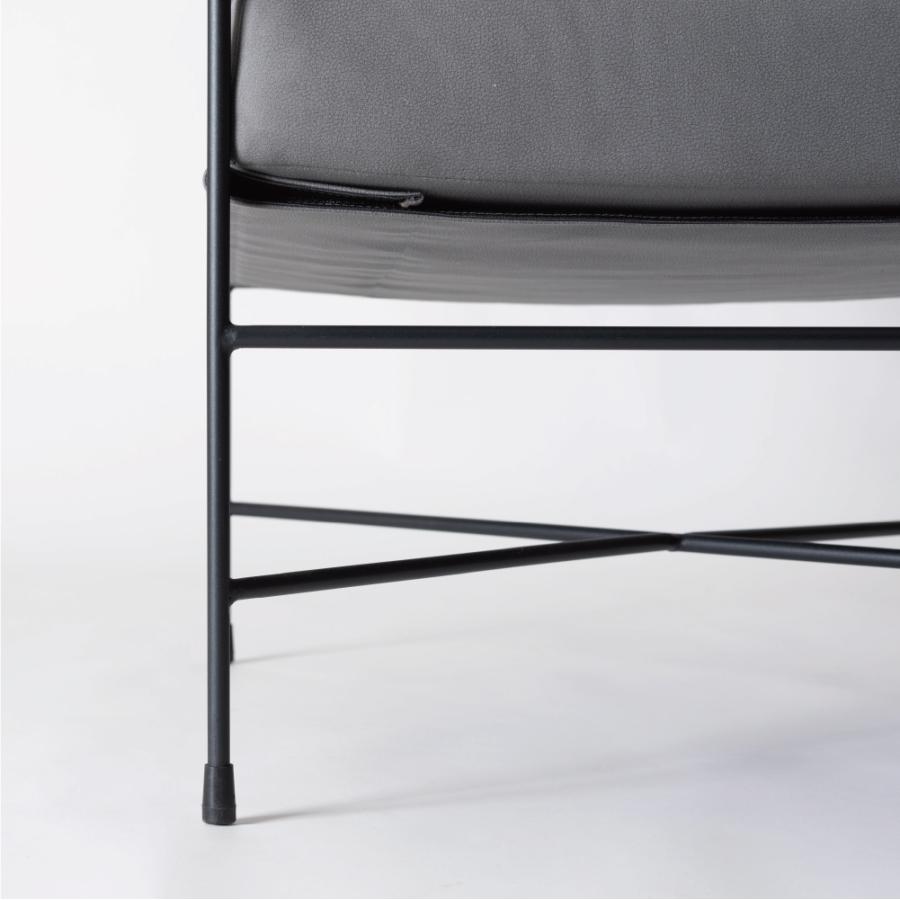 ダイニングチェア 椅子 おしゃれ 食卓椅子 イス 北欧 リビング 肘付き レザー 1脚 いす 背もたれ モダン シンプル アイアン ラウンジ キャメル グレー form 東谷 | 東谷 | 06