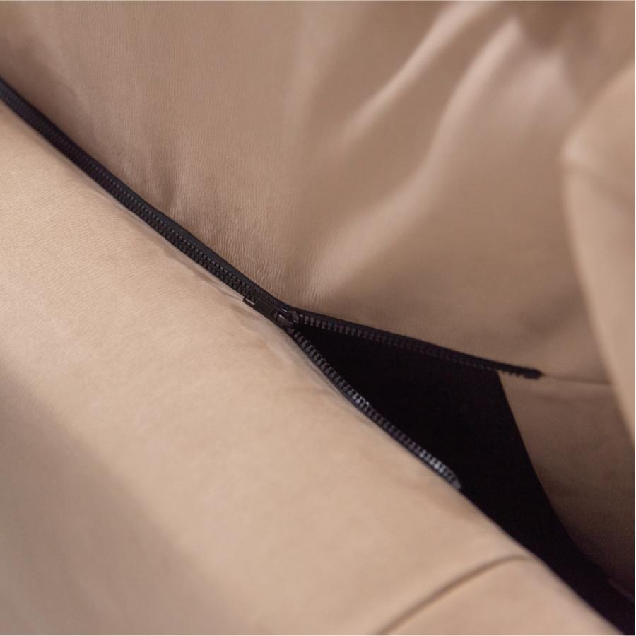 ソファー 幅191cm 3人掛け ダイニングソファ 肘掛け付き アーム付き ステンレス脚 レザー 大型 ワイド ペット対応 モダン おしゃれ ベージュ グレー form 東谷 | 東谷 | 07