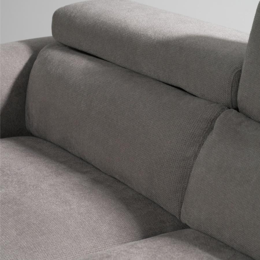 ソファー 幅185cm 3人掛け ダイニングソファ リクライニング ハイバック ヘッドレスト 肘掛け付き アーム付き 大型 おしゃれ モダン ベージュ グレー form 東谷 | 東谷 | 04