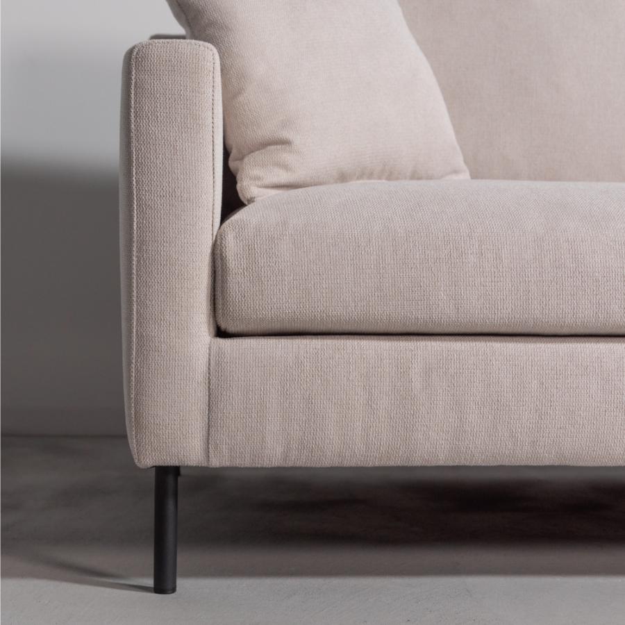 ソファー 幅182cm ローソファー 3人掛け ダイニングソファ 肘掛け付き アーム付き クッション付き 大きい おしゃれ シンプル グレー アイボリー form 東谷 | 東谷 | 05