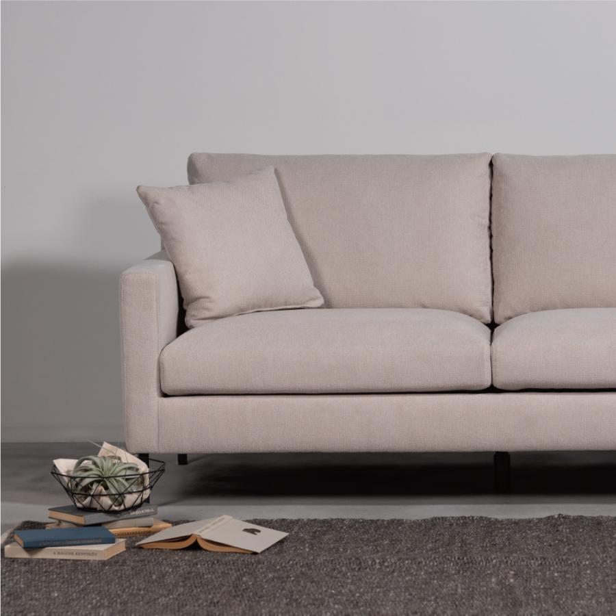 ソファー 幅182cm ローソファー 3人掛け ダイニングソファ 肘掛け付き アーム付き クッション付き 大きい おしゃれ シンプル グレー アイボリー form 東谷 | 東谷 | 10