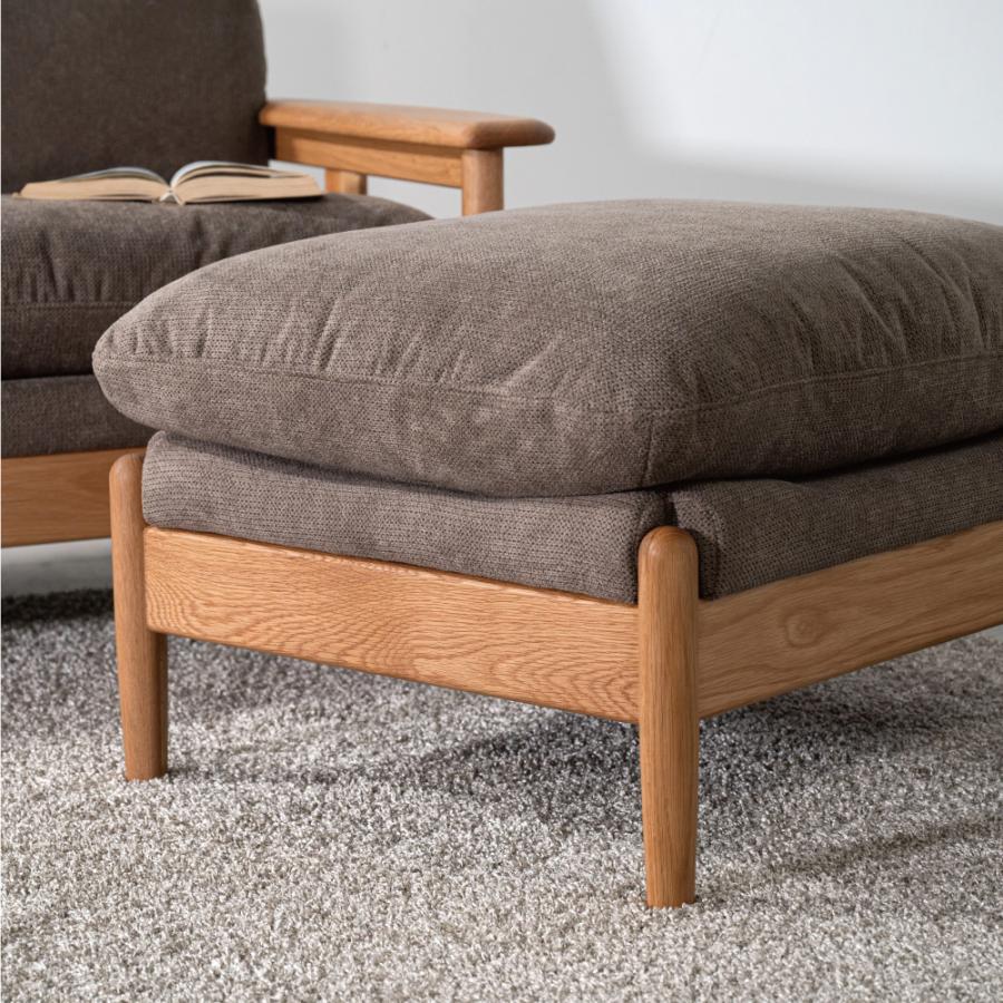 東谷 オットマン 幅68cm フットレスト スツール 足置き台 オッドマン