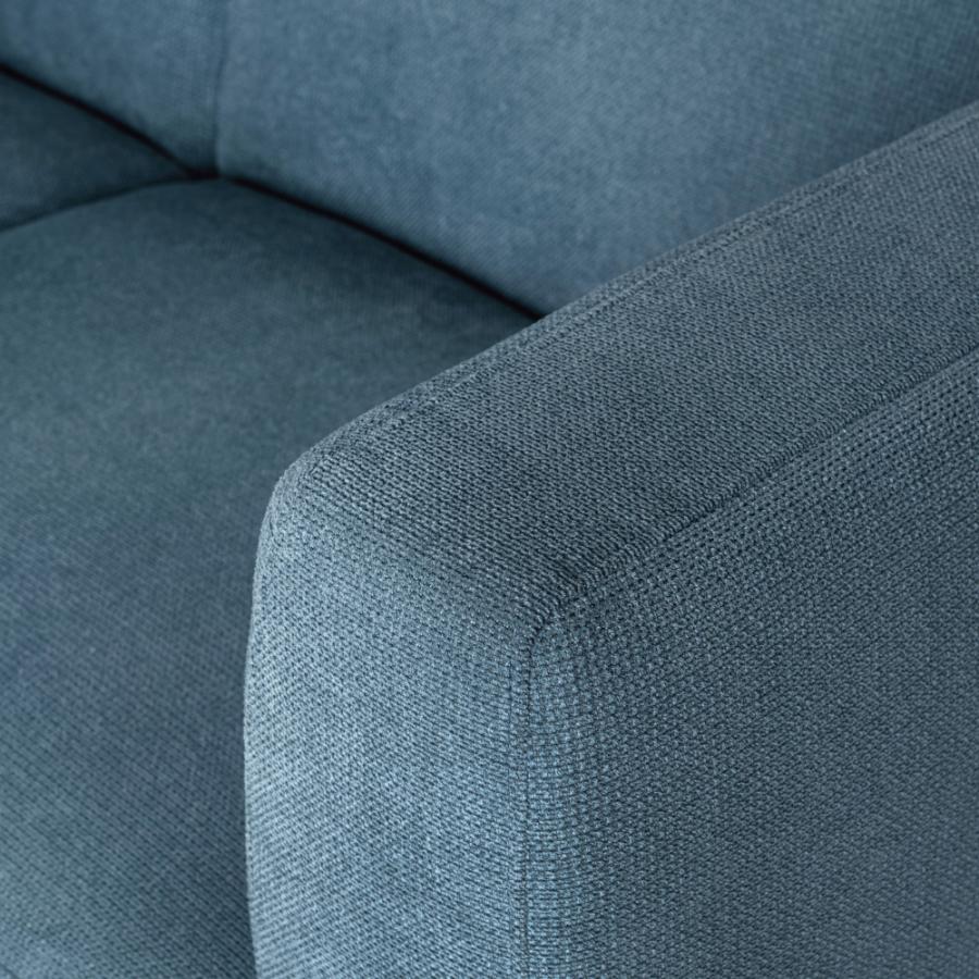 ソファー ローソファ 幅182cm 3人掛け ダイニングソファ 三人掛け 肘掛け アーム  おしゃれ 北欧 シンプル モダン ライトグレー ブルーグレー form 東谷 | 東谷 | 05