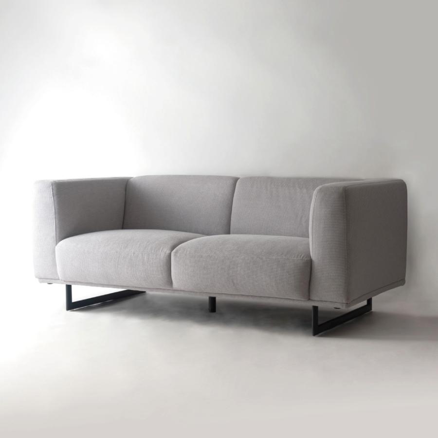 ソファー ローソファ 幅182cm 3人掛け ダイニングソファ 三人掛け 肘掛け アーム  おしゃれ 北欧 シンプル モダン ライトグレー ブルーグレー form 東谷 | 東谷 | 08