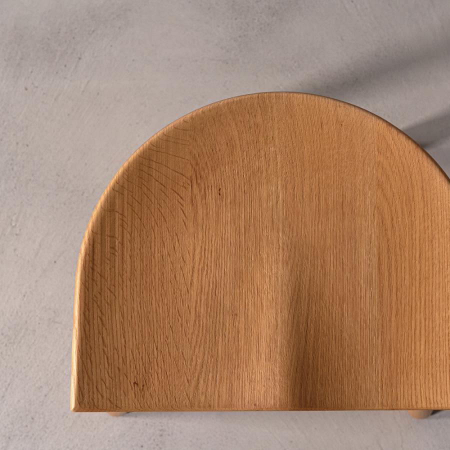 スツール 高さ43.5cm 木製 椅子 低い 玄関 おしゃれ ロースツール キッチン 小さい 背もたれなし 北欧 シンプル モダン ナチュラル ブラウン form 東谷 | 東谷 | 07